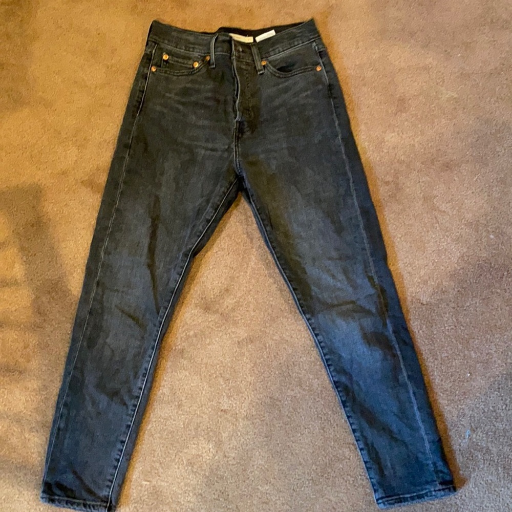 Levi wedgie skinny jeans